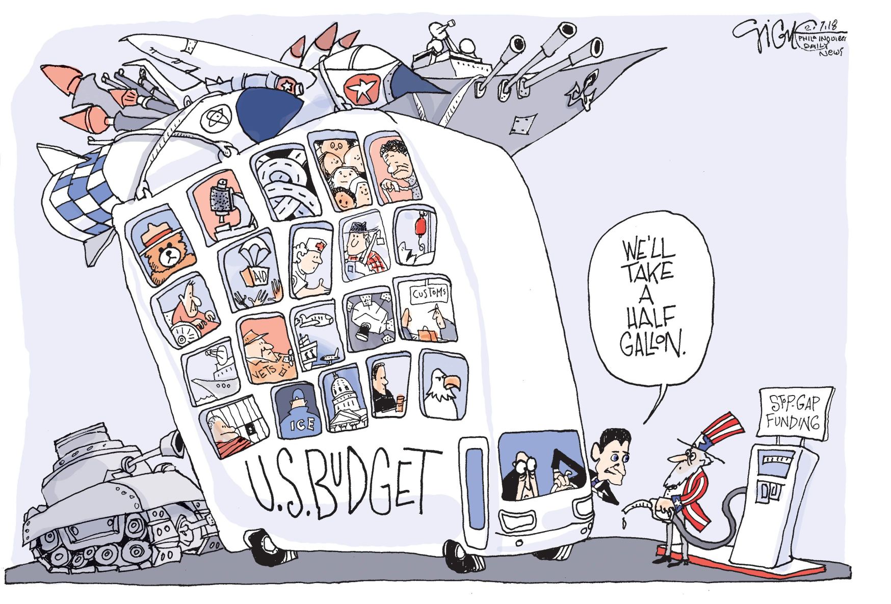 Signe Wilkinson editorial cartoon